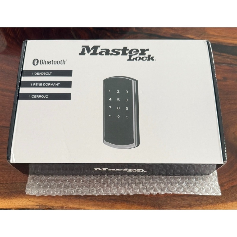 Master Lock‎ Bluetooth Deadbolt Smart Lock Keyless Entry Door Lock